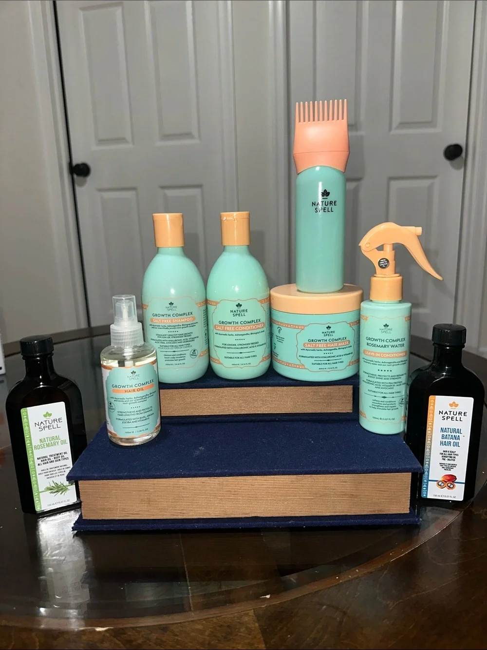 Kids Growth Complex Hair Care Set - Mint & Peach
